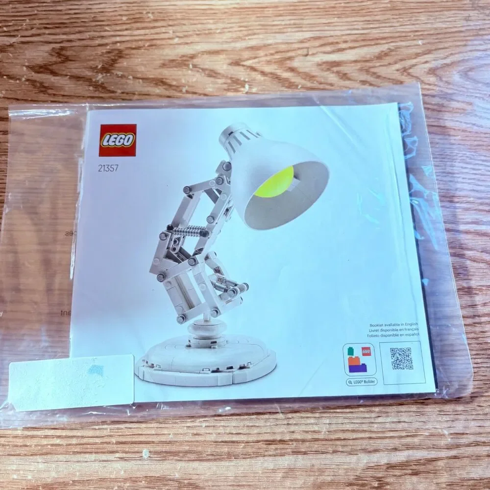 Lego Pixar 21357 Luxo Jr. Instruction Book Only Good Condition